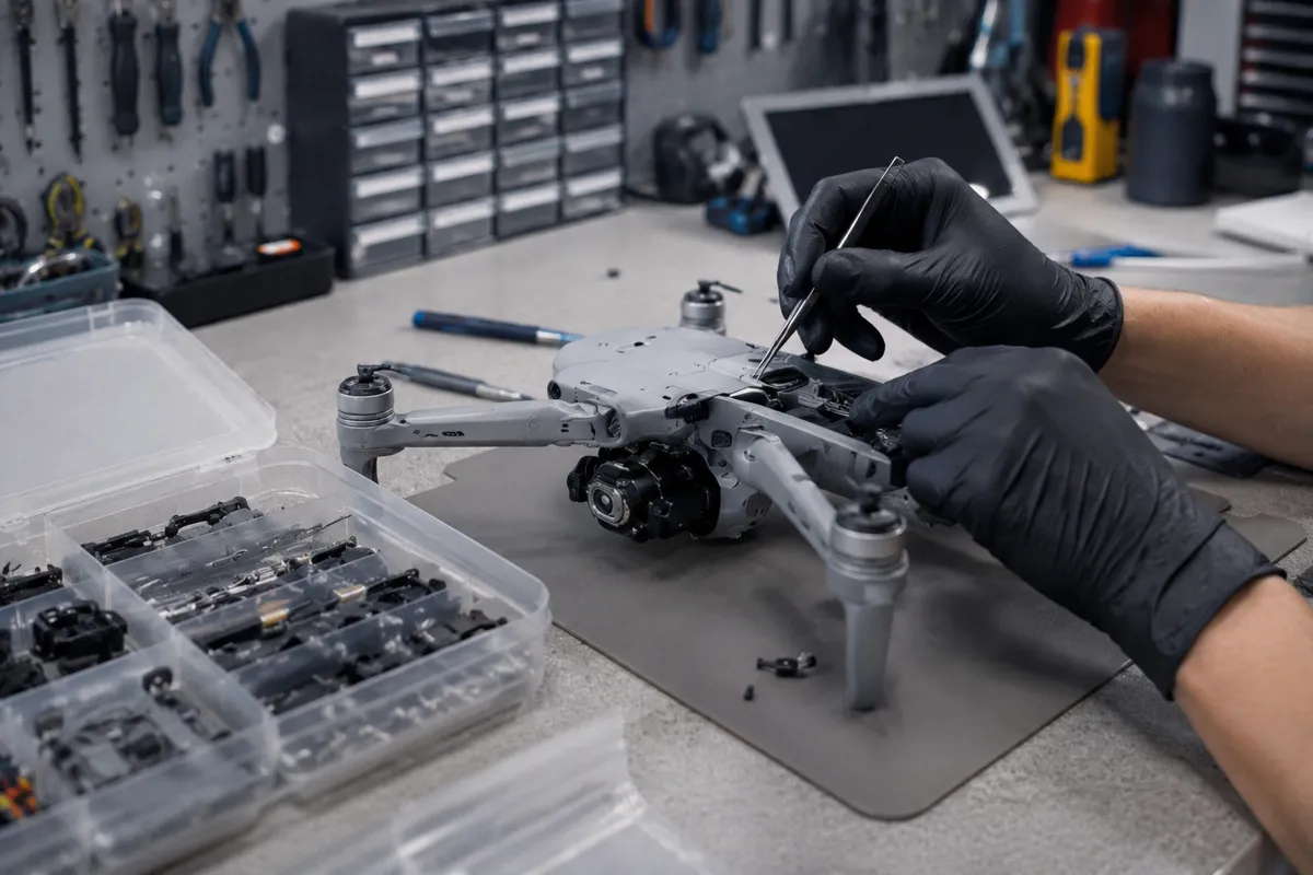 Wat kost een DJI drone reparatie?